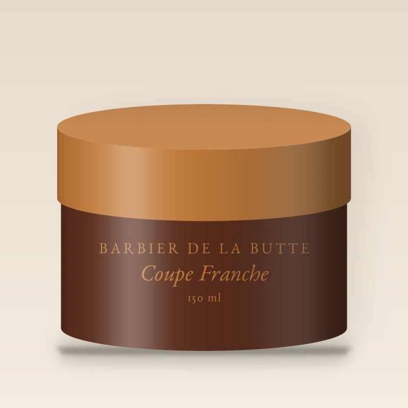 Masque capillaire Coupe Franche à l'huile de macadamia – Barbier de la Butte, pot 150 ml