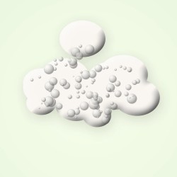 Savon Agrume Pop visage et corps – Fraîcheline, aperçu de la texture
