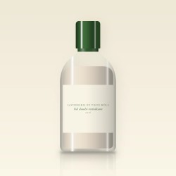 Gel douche et bain revitalisant à l'huile d'argan – Savonnerie du Vieux Môle, flacon 250 ml
