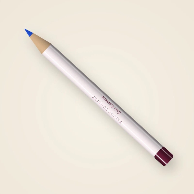 Eyeliner Soie Carmin ultra-précis – Balcon Pourpre, crayon 1,2 g, teinte Bleu électrique