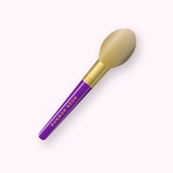 Pinceau de voyage Pop Acidulé – Bonbon Néon, vue de face
