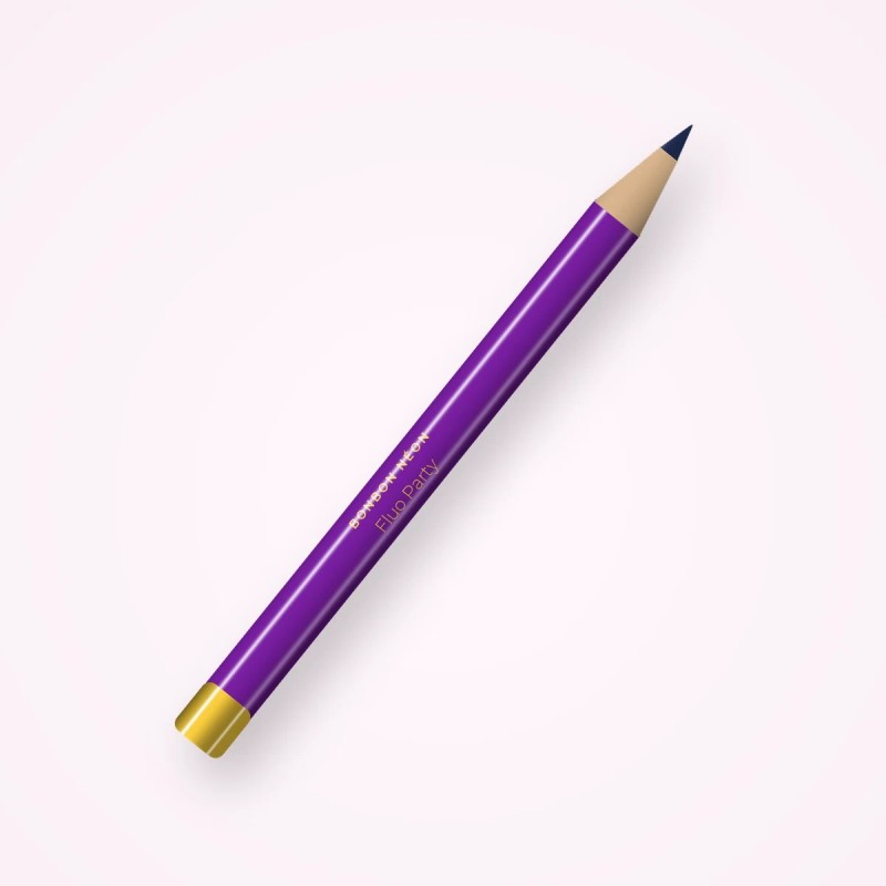 Eyeliner Fluo Party haute tenue – Bonbon Néon, crayon 0,3 g, teinte Bleu nuit