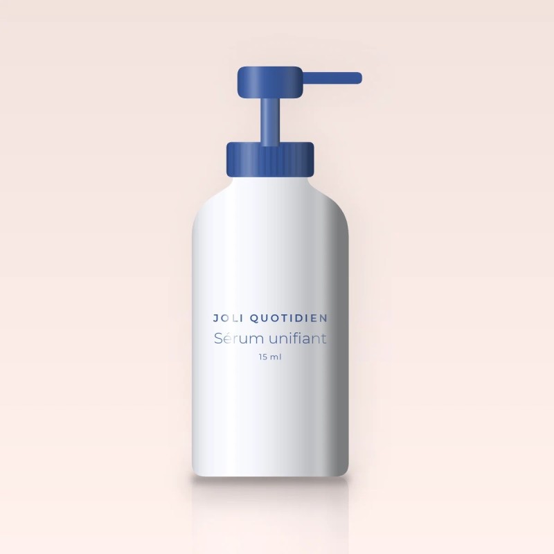 Sérum unifiant à la vitamine C – Joli Quotidien, flacon-pompe 15 ml