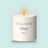 Bougie parfumée Oasis douce – Zelliane, pot en verre 180 g