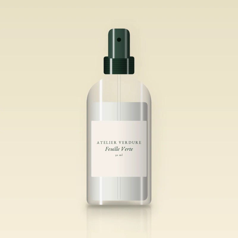 Déodorant Feuille Verte à l'eau de coco – Atelier Verdure, flacon spray 50 ml