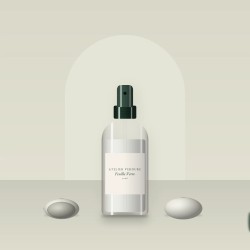Déodorant Feuille Verte à l'eau de coco – Atelier Verdure, photo d'ambiance