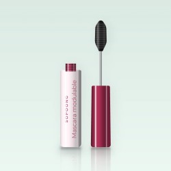 Mascara modulable à l'huile d'argan – Sopoong, flacon et brosse 10 ml, teinte Noir