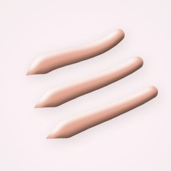 Gloss effet bonne mine Brume de Jeju – Sanbit, aperçu de la teinte 02 Nude pêche
