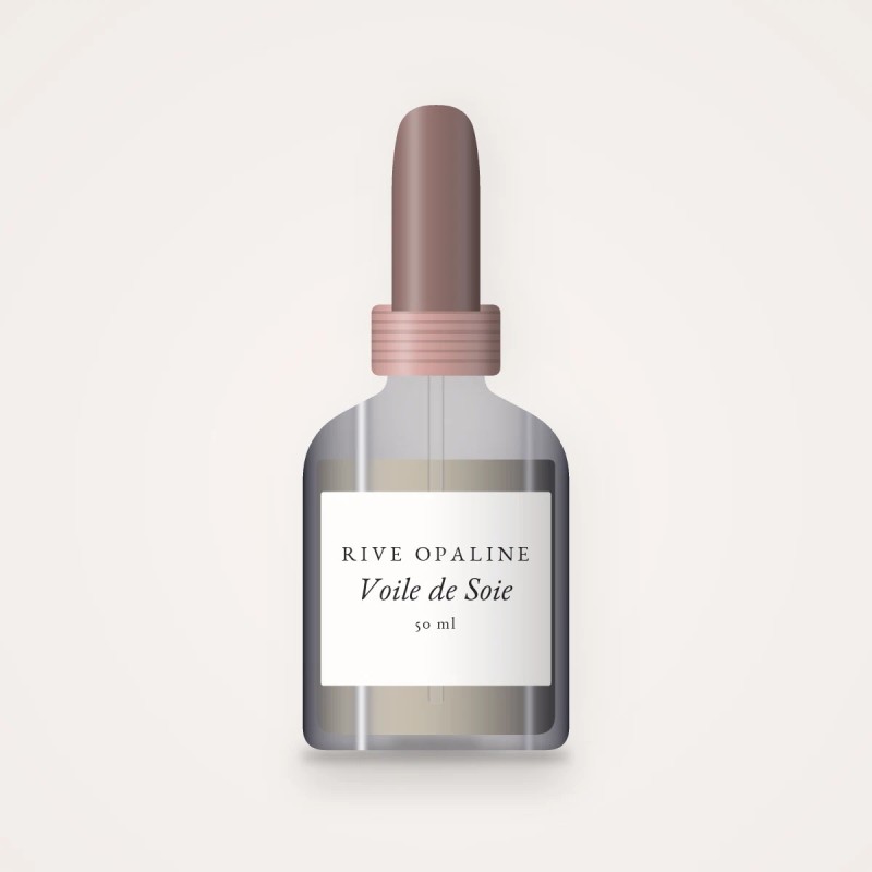 Voile de Soie sérum resurfaçant – Rive Opaline, flacon compte-gouttes 50 ml