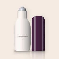 Déodorant neutralisant à la sauge – Maison Nuance, flacon roll-on 75 ml