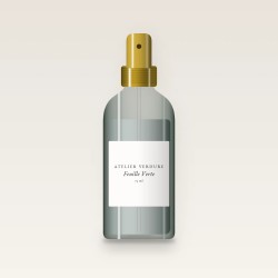 Déodorant Feuille Verte fraîcheur douce – Atelier Verdure, flacon spray 75 ml