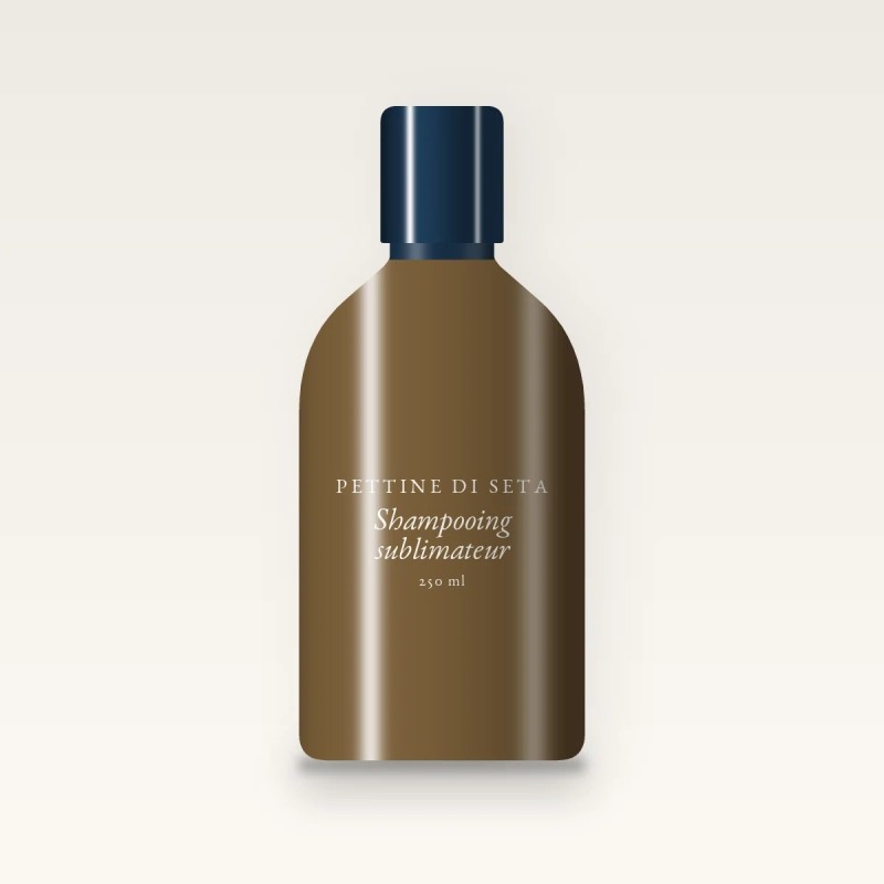 Shampooing sublimateur au calendula – Pettine di Seta, flacon 250 ml