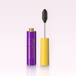 Mascara longueur extrême Sucre d'Orge – Bonbon Néon, flacon et brosse 4 ml, teinte Brun noir