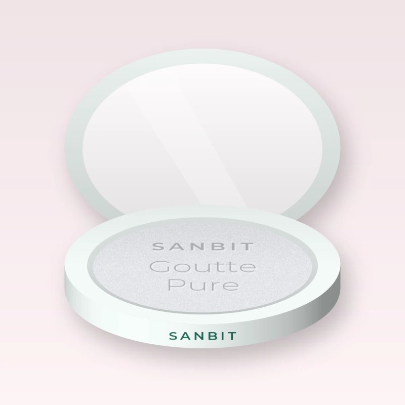Enlumineur précieux Goutte Pure – Sanbit, boîtier 4,5 g, teinte Opale