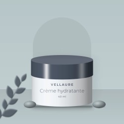 Crème hydratante désaltérante à l'aloe vera – Vellaure, photo d'ambiance