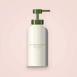 Huile capillaire restructurante Sous-Bois – Les Jardins d'Aulne, flacon-pompe 100 ml