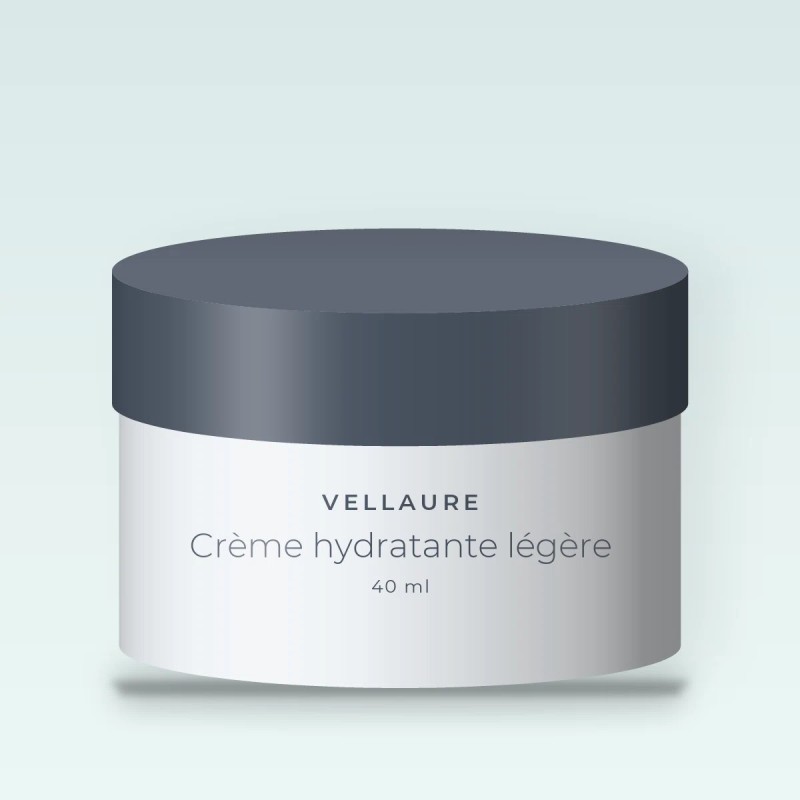 Crème hydratante légère à l'eau de rose 40 ml | Vellaure