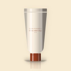 Crème solaire visage anti-taches à la vitamine C SPF 50+ – Terre d'Ocrelle, tube 40 ml
