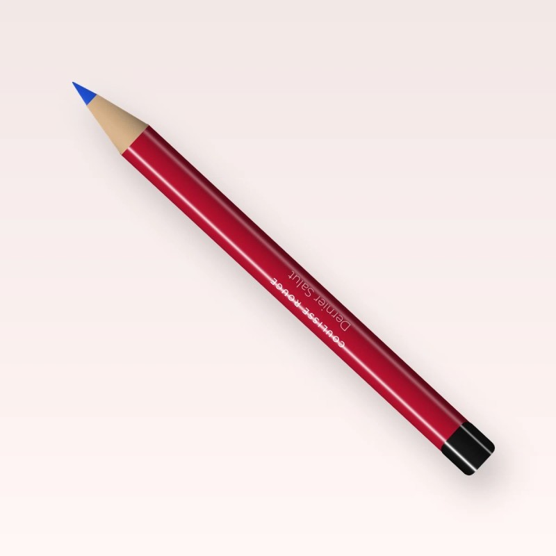 Eyeliner Dernier Salut regard intense – Coulisse Rouge, crayon 0,3 g, teinte Bleu électrique