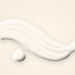 Lait corps Grande Douceur à la niacinamide – Tendrelle, aperçu de la texture