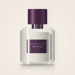 Parfum Bel Instant ardent au géranium rosat – Maison Nuance, flacon 30 ml