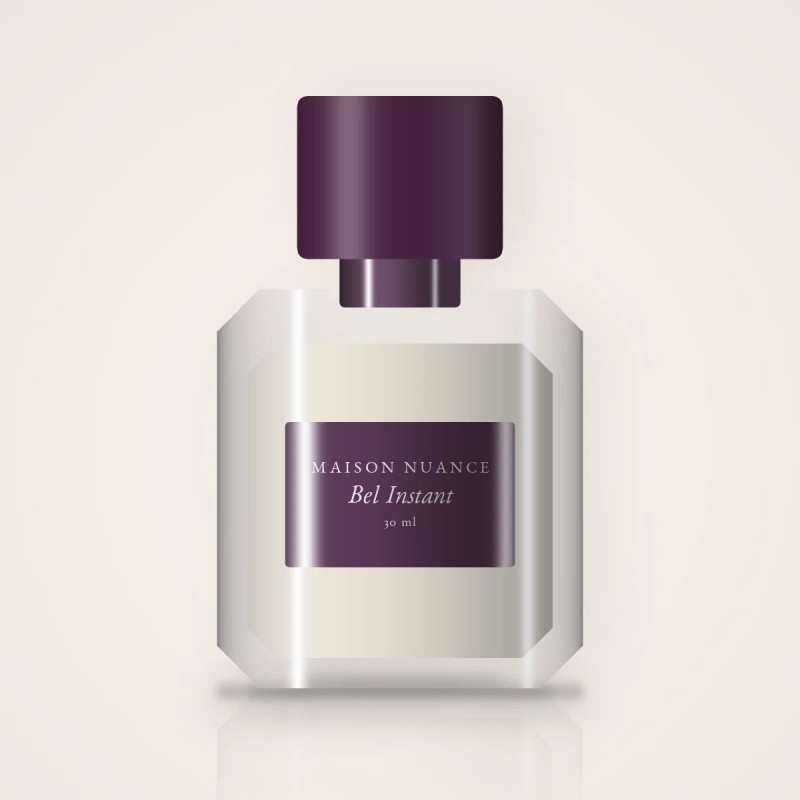 Parfum Bel Instant ardent au géranium rosat – Maison Nuance, flacon 30 ml