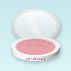 Blush fraîcheur Flash Couleur – Chromalie, boîtier 6 g, teinte 01 Rose poudré