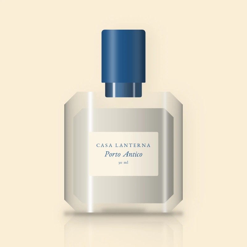 Parfum Porto Antico crépusculaire à l'iris – Casa Lanterna, flacon 30 ml