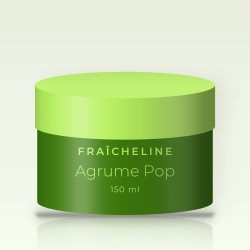 Crème coiffante sublimatrice Agrume Pop – Fraîcheline, pot 150 ml