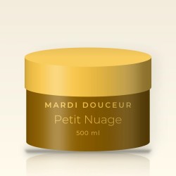 Masque capillaire sublimateur Petit Nuage – Mardi Douceur, pot 500 ml