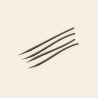 Eyeliner Minuit Doré trait fin – Balcon Pourpre, aperçu de la teinte Brun