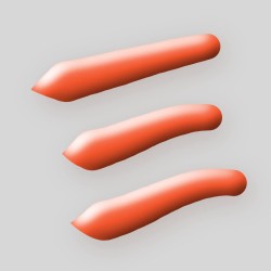 Vernis à ongles Lever de Rideau effet gel – Coulisse Rouge, aperçu de la teinte 12 Orange vif