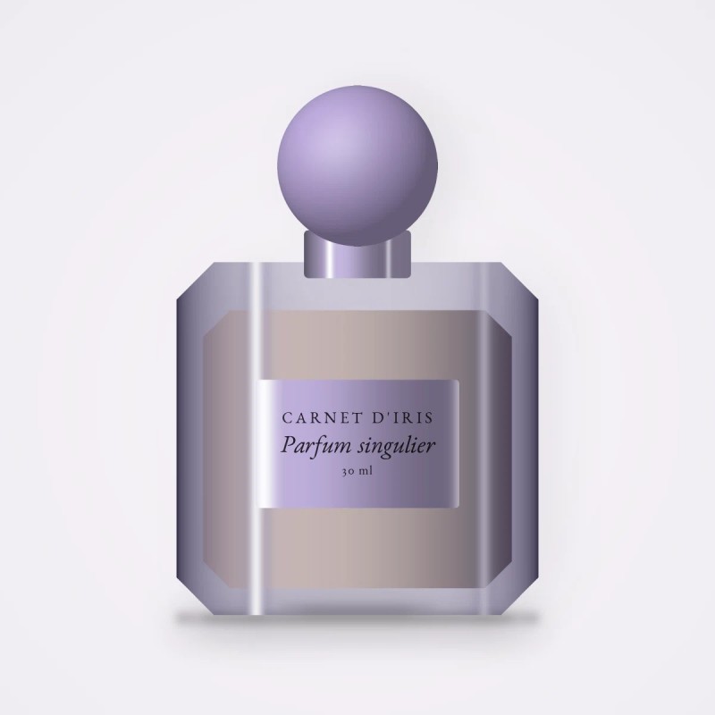 Parfum mixte singulier au café – Carnet d'Iris, flacon 30 ml