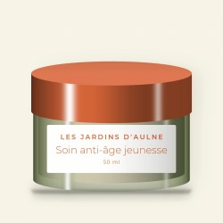 Soin anti-âge jeunesse au complexe de céramides – Les Jardins d'Aulne, pot 50 ml