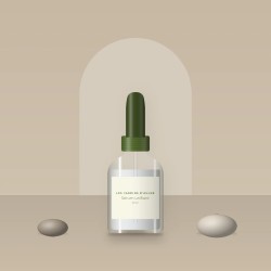Sérum unifiant à l'extrait de thé vert – Les Jardins d'Aulne, photo d'ambiance
