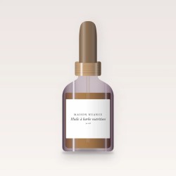 Huile à barbe nutrition à la rose musquée – Maison Nuance, flacon compte-gouttes 30 ml