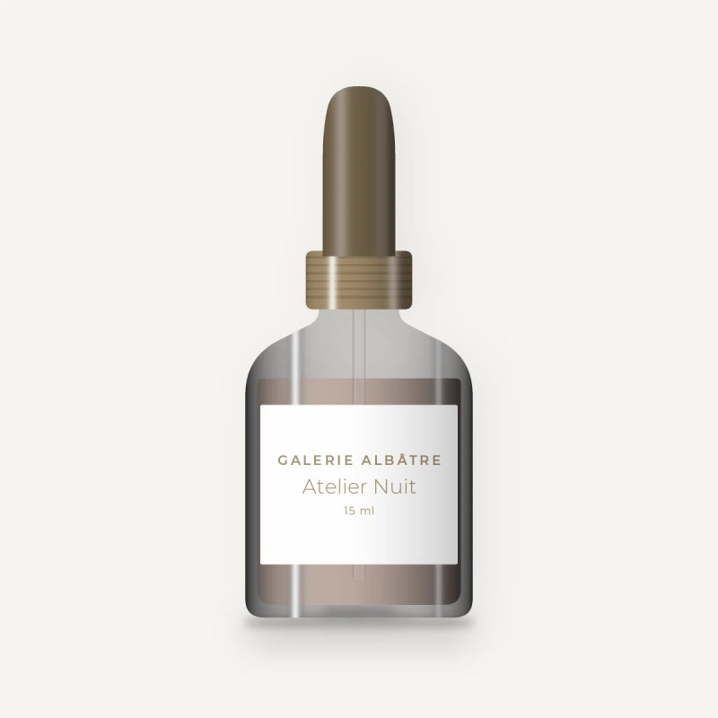 Atelier Nuit sérum repulpant – Galerie Albâtre, flacon compte-gouttes 15 ml