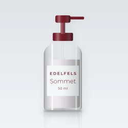 Crème hydratante Sommet au beurre de mangue – Edelfels, flacon-pompe 50 ml