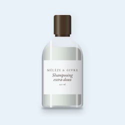 Shampooing extra-doux au fenugrec – Mélèze & Givre, flacon 250 ml
