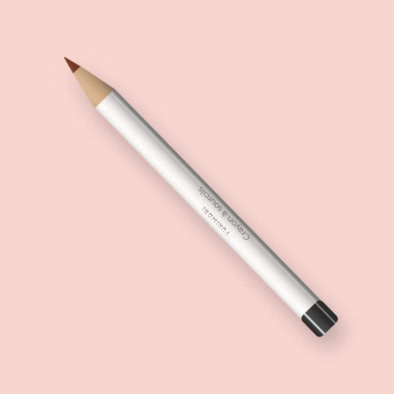 Crayon à sourcils rétractable à l'huile de nigelle – Yukimori, 0,1 g, teinte 09 Auburn
