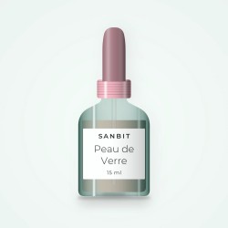 Sérum Peau de Verre à la centella asiatica – Sanbit, flacon compte-gouttes 15 ml