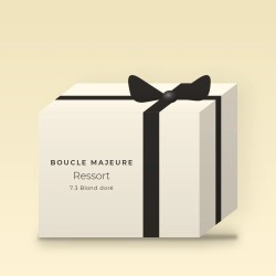 Coloration reflets lumineux Ressort – Boucle Majeure, coffret, teinte 7.3 Blond doré