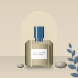 Parfum Contrée Lointaine poétique au poivre rose – Le Cartographe, photo d'ambiance