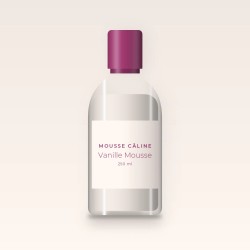 Lait corps Vanille Mousse revitalisant – Mousse Câline, flacon 250 ml