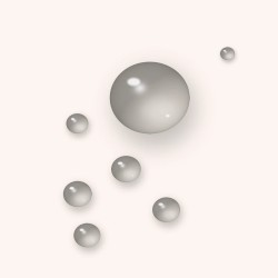 Lait corps Vanille Mousse revitalisant – Mousse Câline, aperçu de la texture
