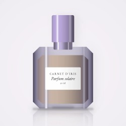 Parfum solaire à la mousse de chêne pour femme – Carnet d'Iris, flacon 50 ml