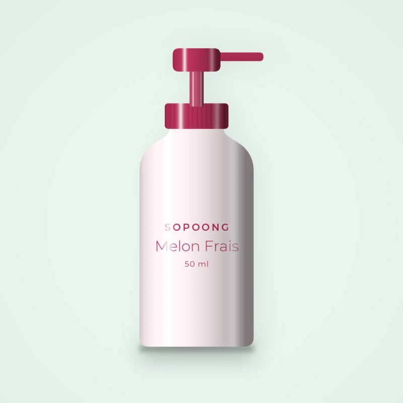 Melon Frais sérum illuminateur – Sopoong, flacon-pompe 50 ml