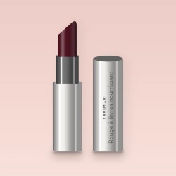 Rouge à lèvres nourrissant au squalane – Yukimori, étui 3,5 g, teinte 25 Cerise noire