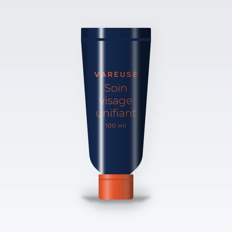Soin visage unifiant à l'urée pour homme – Vareuse, tube 100 ml