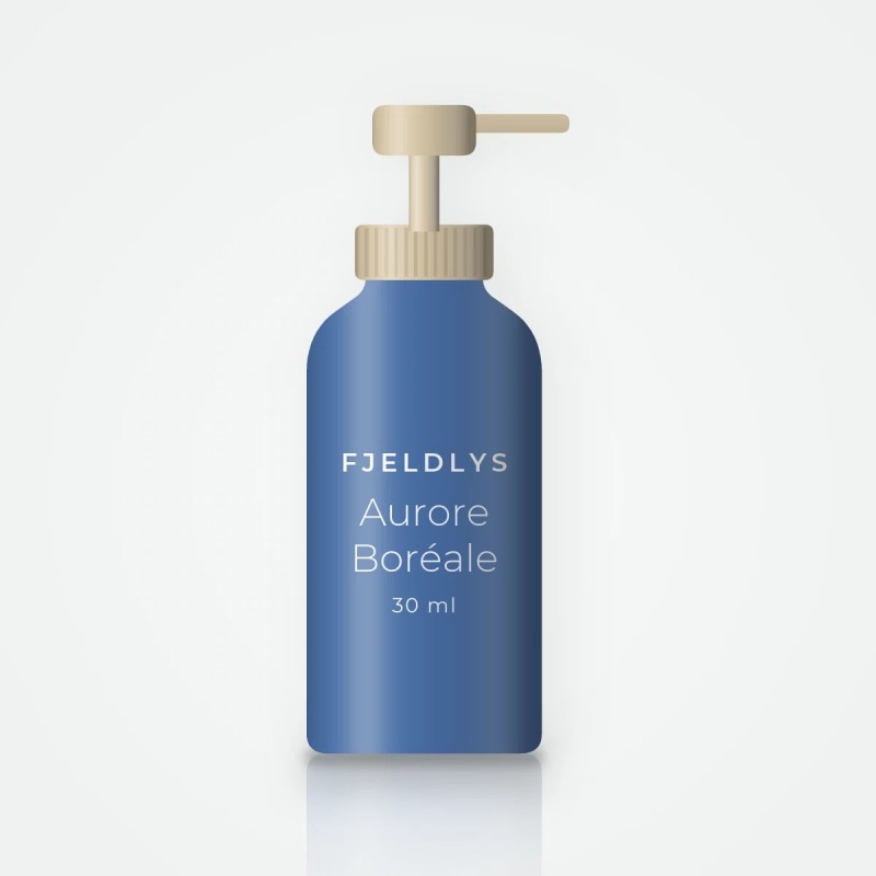 Aurore Boréale sérum désaltérant – Fjeldlys, flacon-pompe 30 ml